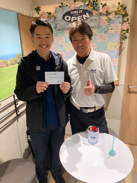 目標（100切り）達成！！