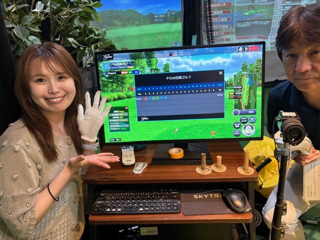 ｼﾐｭﾚｰﾀｰﾗｳﾝﾄﾞ ﾊﾞｰﾃﾞｨｰ発進！　ﾚｯｽﾝも本番さながら･･･